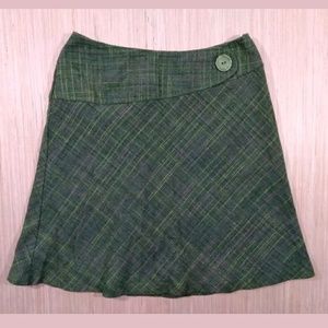 Tailor B.Moss green midi skirt sz 8